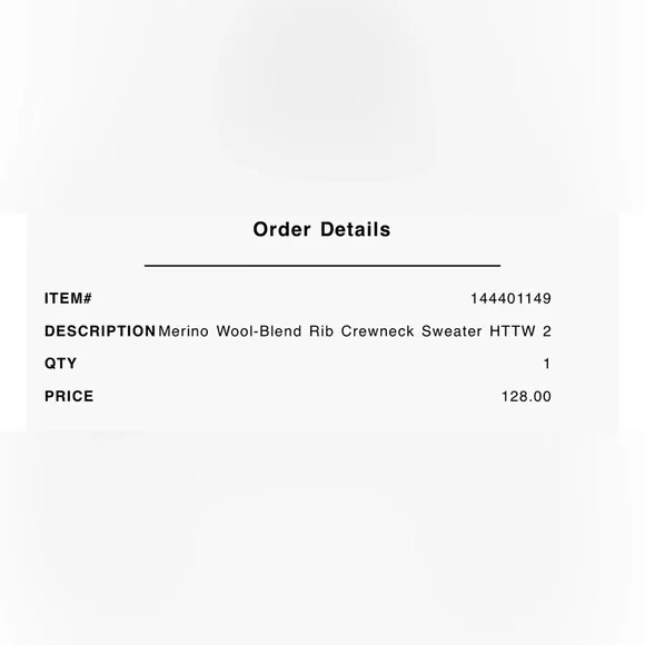 Lululemon Merino blend sweater - tidewater teal size 2z - Picture 4 of 4